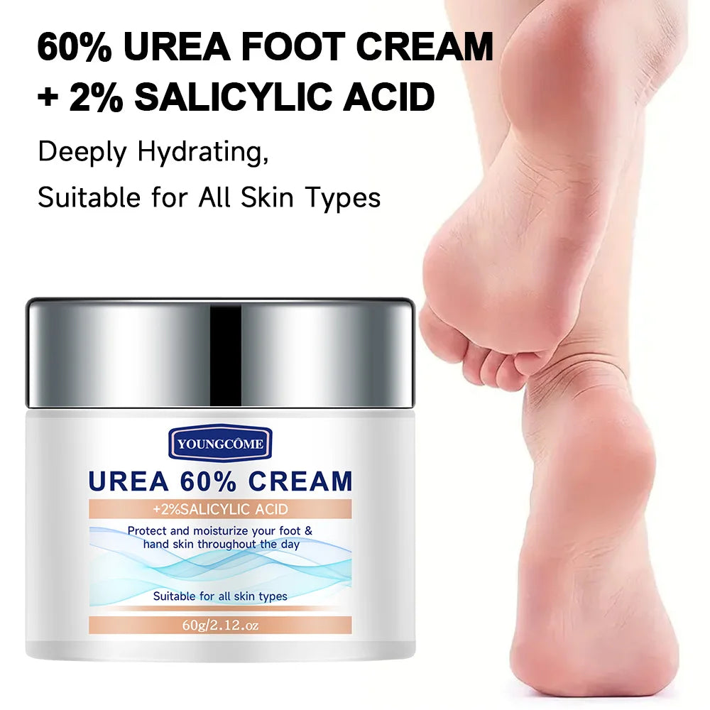 YOUNGCOME 60% Urea & 2% Salicylic Acid Foot Cream Foot Cream Qst