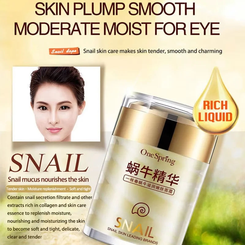 Snail Collagen Face Cream – Brightening Firming Moisturizer Face Moisturizer Cream Qme