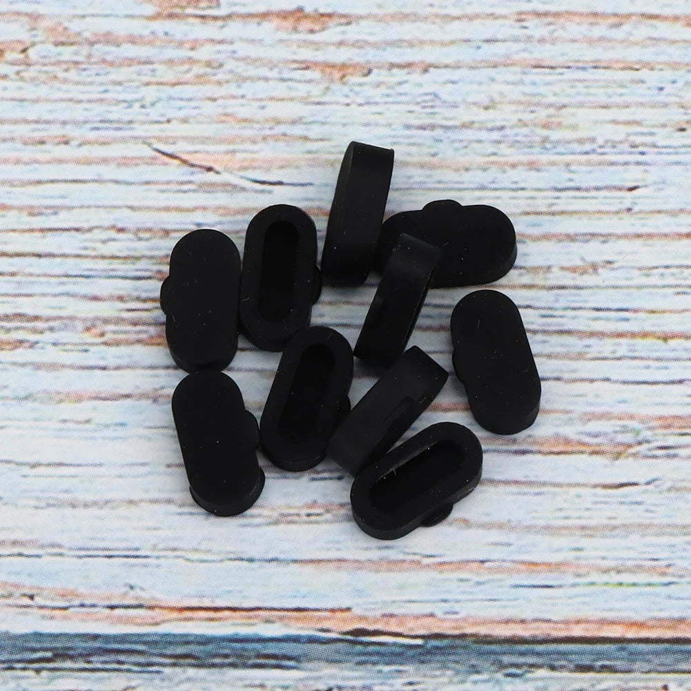 Silicone Dust Plug Covers for Garmin Fenix 5, 5S & 5X – 10-Pack Smartwatch Dust Plug Qme