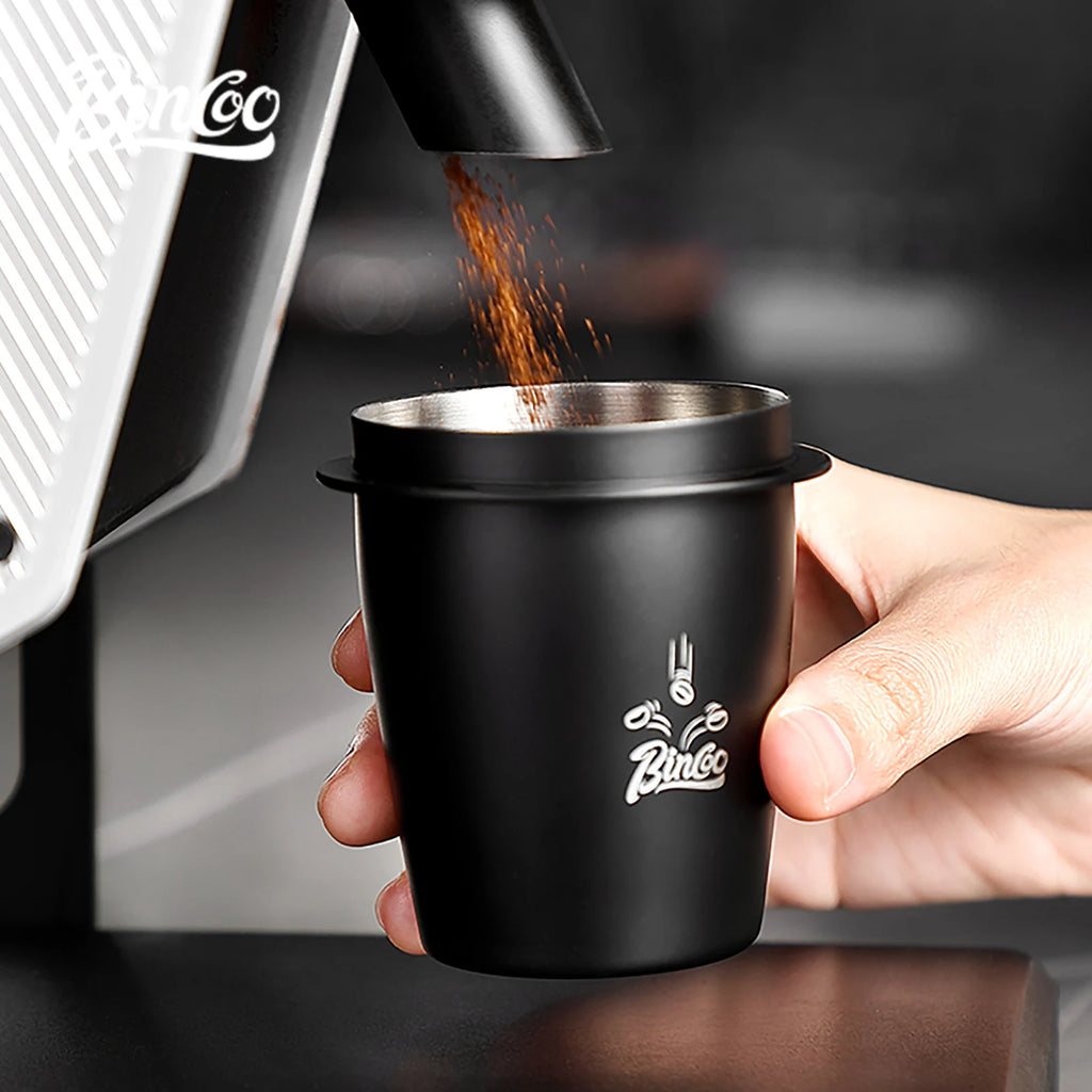 Bincoo Espresso Dosing Cup – Stainless Steel 51mm/58mm Espresso Dosing Cup Qst