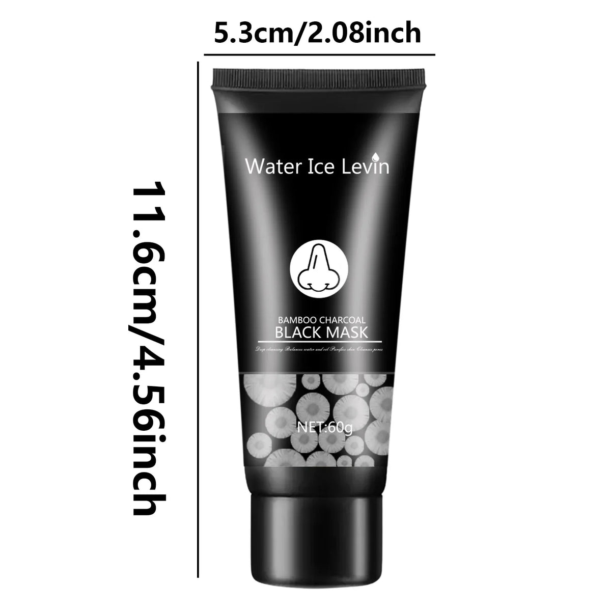 Bamboo Charcoal Peel-Off Mask – Deep Cleansing & Purifying Charcoal Peel-Off Mask Qme