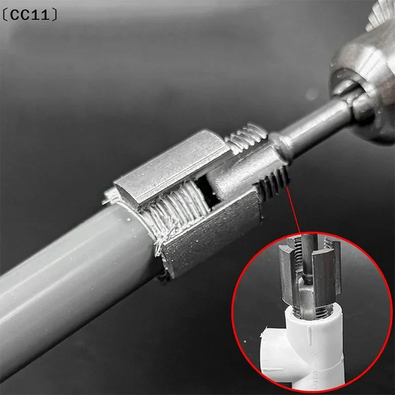 PPR PVC Pipe Threader Tapping Tool – Internal & External Thread Pipe Threading Tool Qme