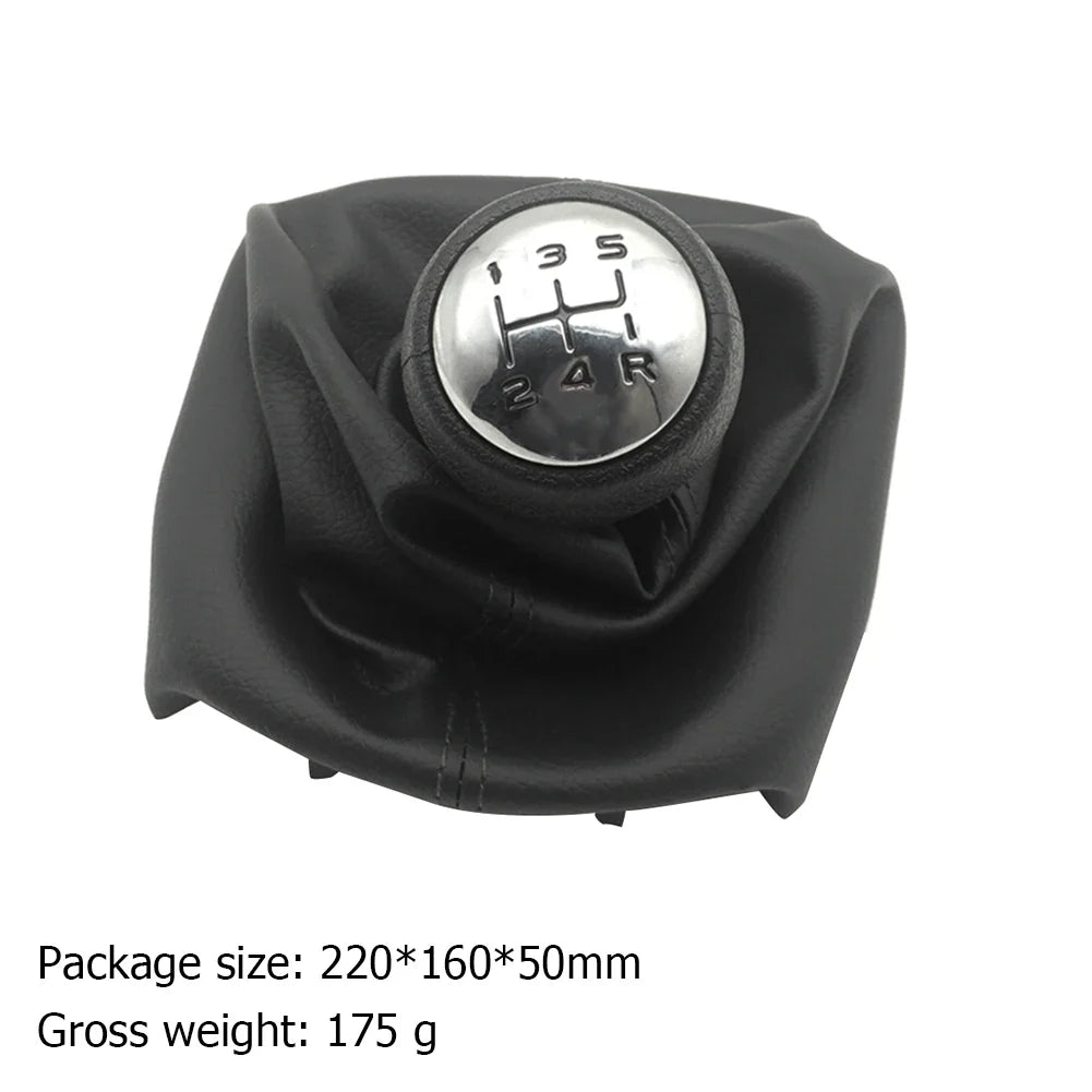 5-Speed Gear Shift Knob & Collar Cover PU+ABS | Citroën Fit Gear Shift Knob Qme