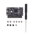 M.2 NGFF SATA to IDE 44-Pin Adapter Card | Laptop & Desktop SSD Adapter Card Qme black