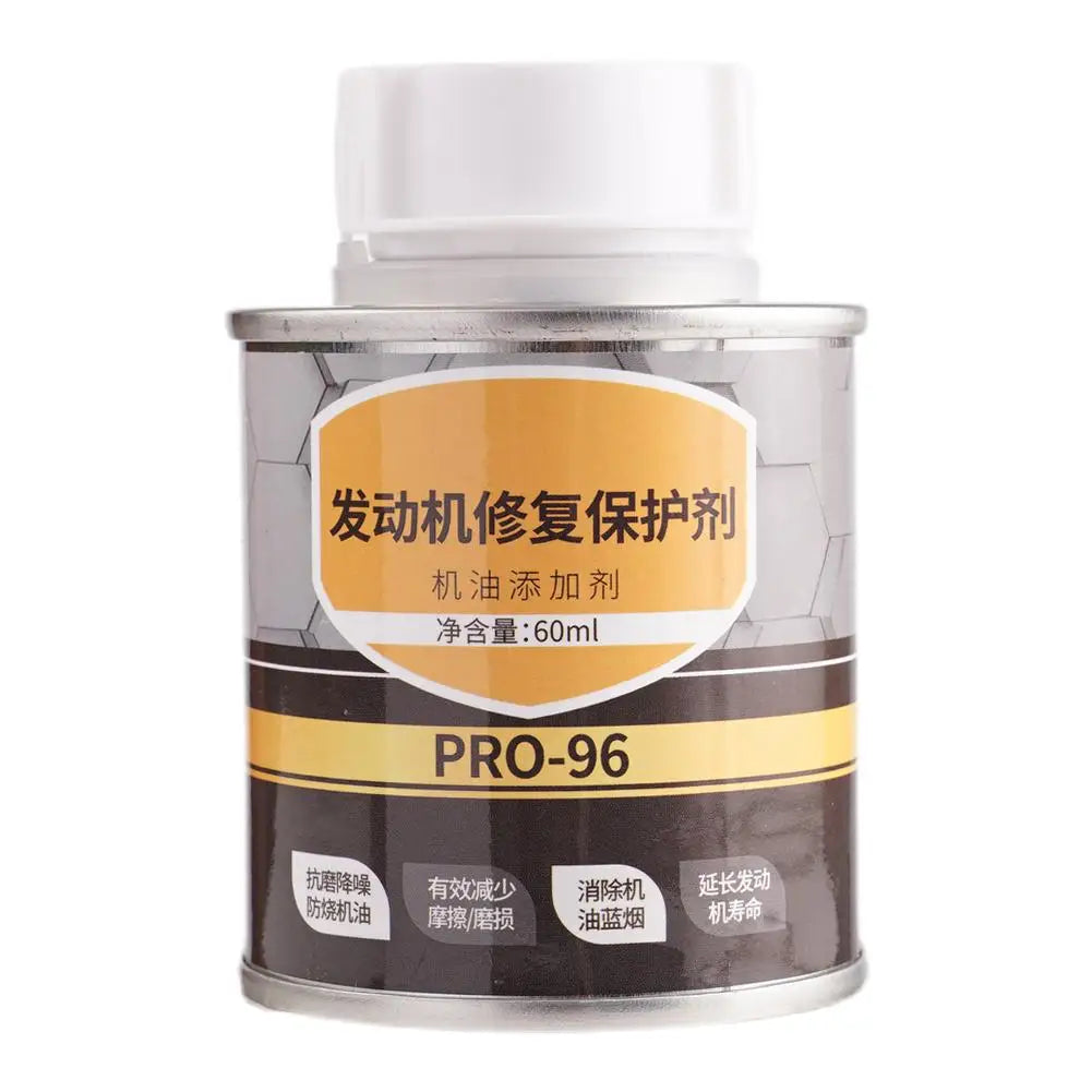 Qme 60ml Engine Anti-Wear Oil Additive | Noise Reduction Engine Oil Additive Qme Yellow