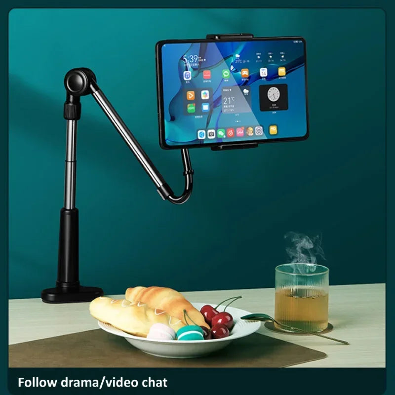 Universal Long Arm Tablet Stand Holder – iPad, Galaxy & More Tablet Stand Holder Qme