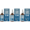 Googeer L-Methylfolate 5-MTHF Drops + Methyl B12 | 60mL Vitamin B Supplement Qst 3 Bottles 180 ml
