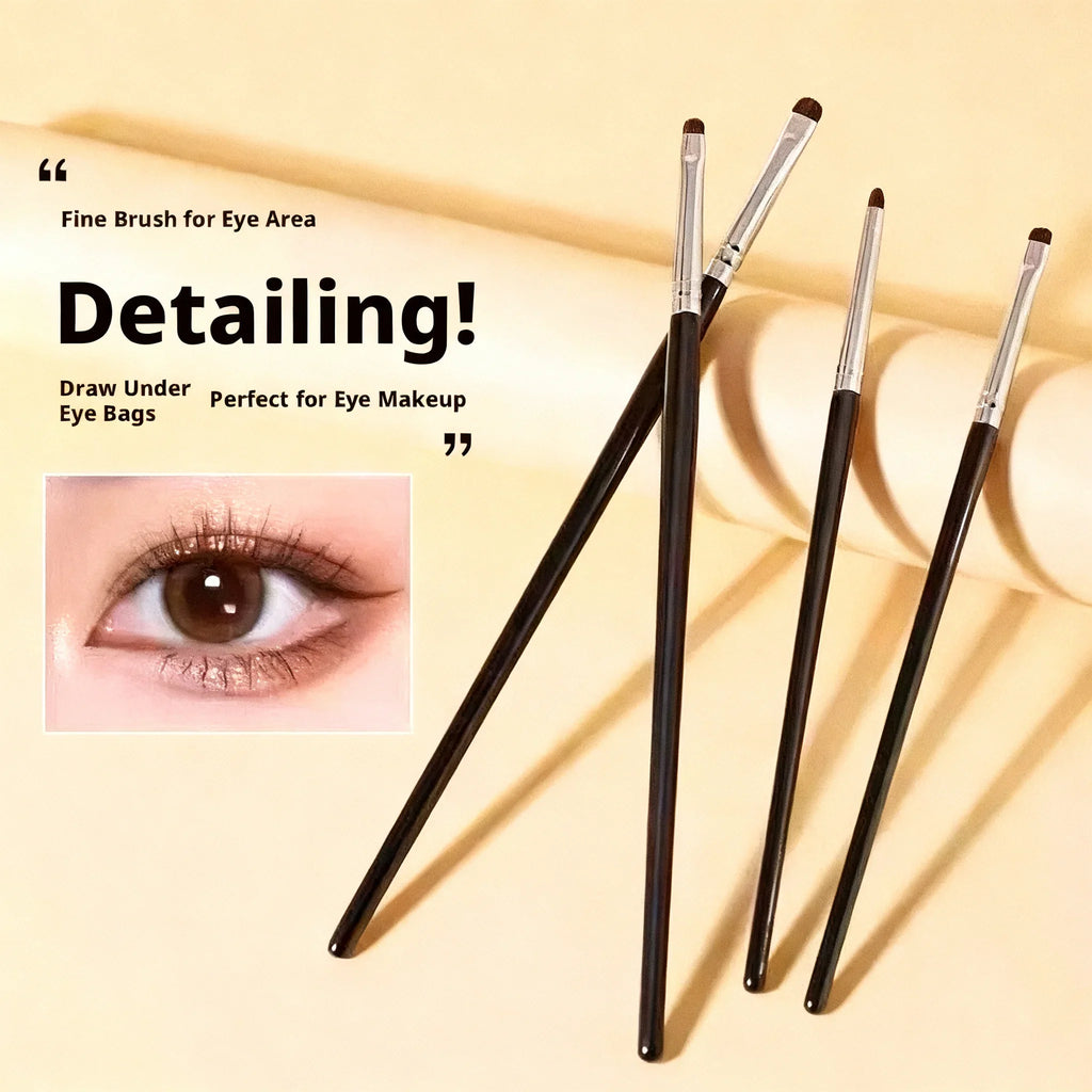 Detail Eye Makeup Brushes – Eyeshadow, Eyeliner & Powder Eye Makeup Brushes Qme