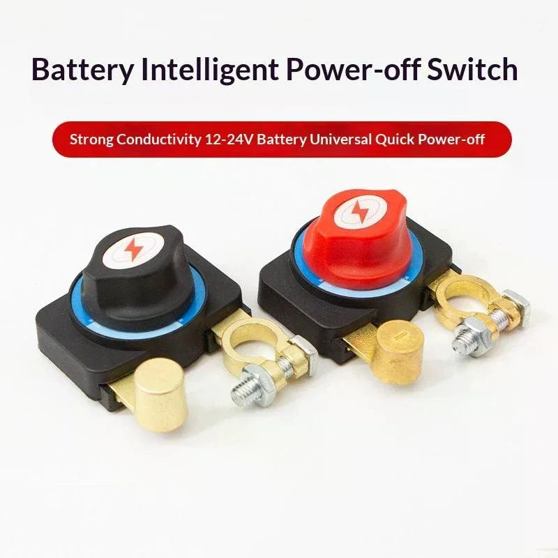 12V-24V Car Battery Disconnect Switch – Manual & Automatic Battery Disconnect Switch Qme