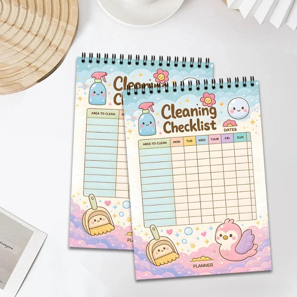 Aesthetic Undated Daily Planner Notebook | Personal Organizer Daily Planner Notebook Qme