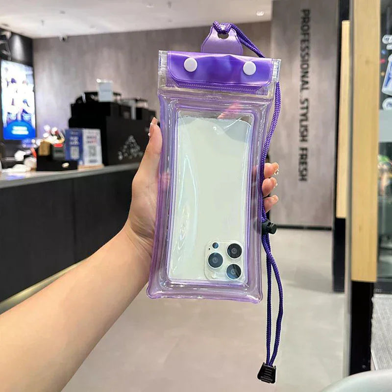 Waterproof Phone Pouch – Touch Screen Compatible Swimming Waterproof Phone Pouch Qme