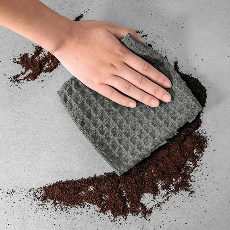 Barista Bar Towel – Lint-Free Microfiber Coffee Machine Cloth Microfiber Cleaning Cloth Qme