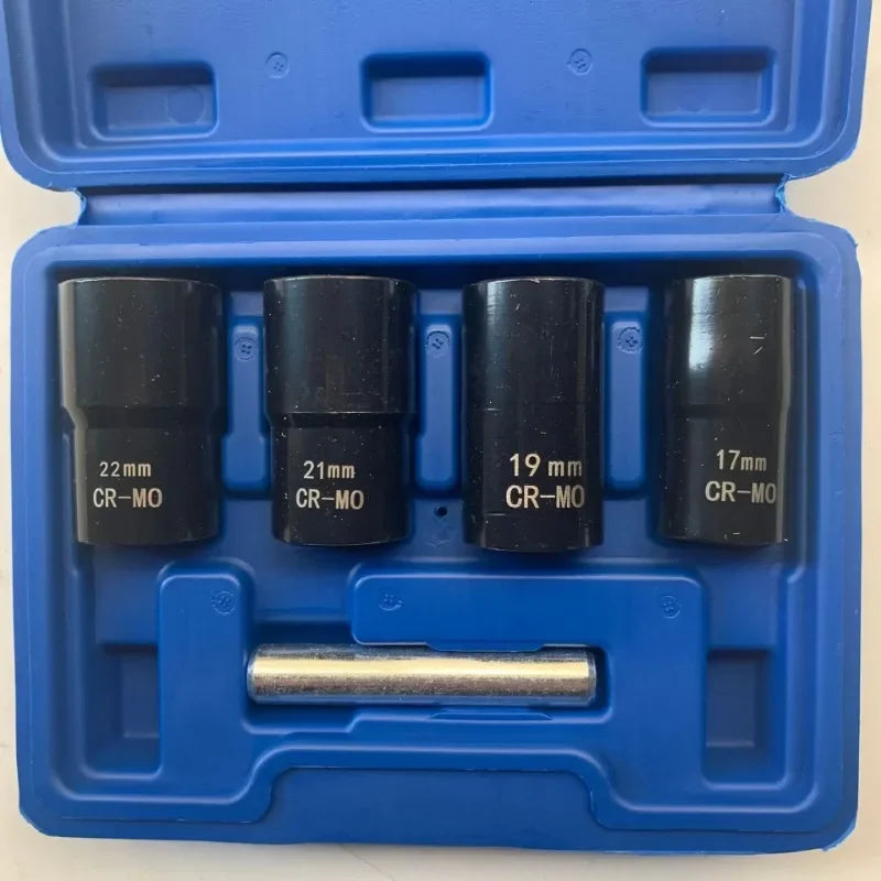 Drive Impact Bolt Nut Extractor Socket Set – Twist Lug Remover Extractor Socket Set Qme A