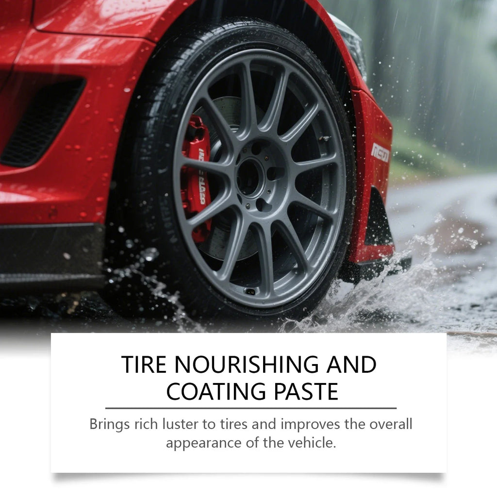 HOMONTH Tire Polishing Paste – Automotive Tire Refurbishing Tire Polishing Paste Qme