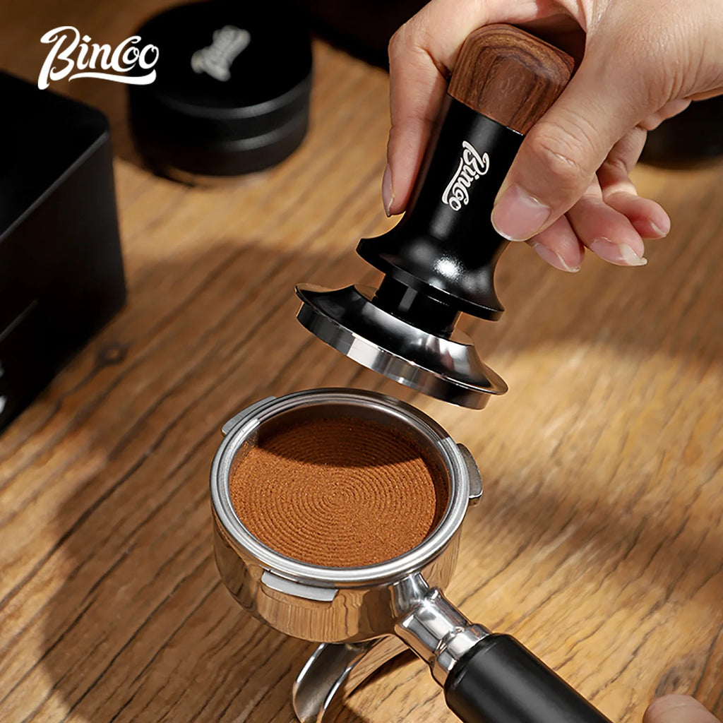 Bincoo Constant-Force Espresso Tamper 51/53/58mm Spring Level Espresso Tamper Qst