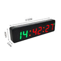 Rechargeable Digital Gym Timer – HIIT & Boxing Stopwatch Digital Interval Timer Qme 1pcs