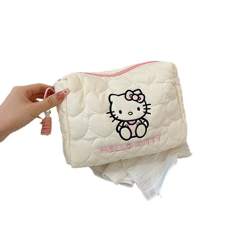 Sanrio Large Capacity Cosmetic Bag & Toiletry Pouch Cosmetic Travel Bag Qme