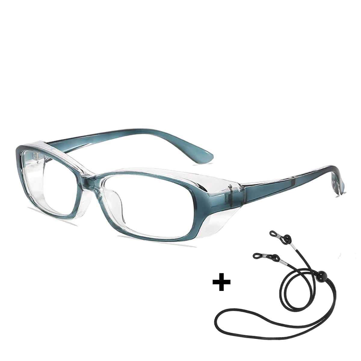 VOPHA Anti-Fog Safety Glasses with Side Shield | HM8 Safety Glasses Qst Blue