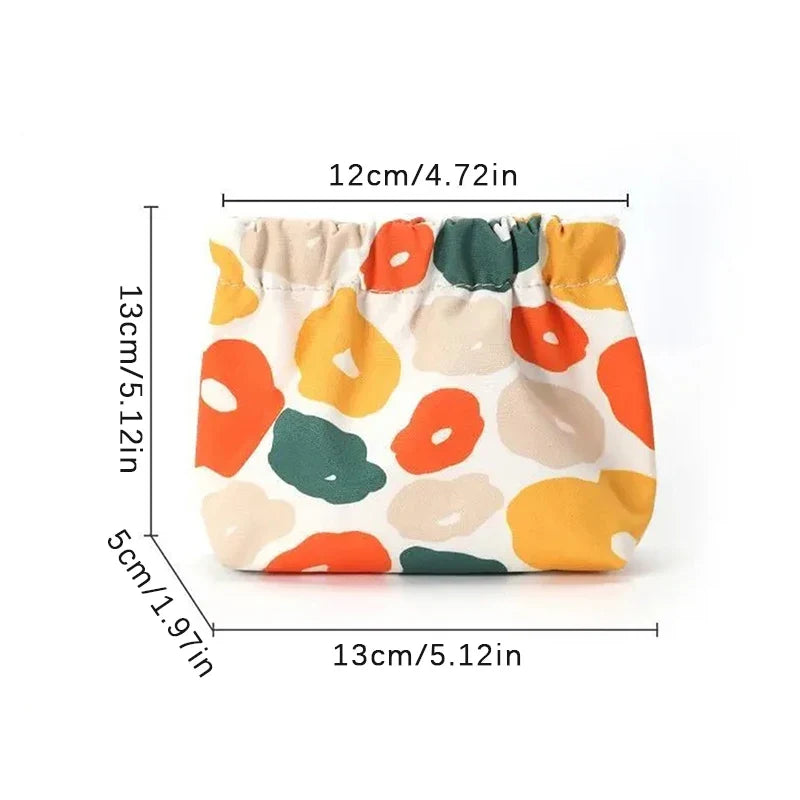 Cotton Tampon & Cosmetics Organizer Pouch | 5 Colors Organizer Pouch Qme C