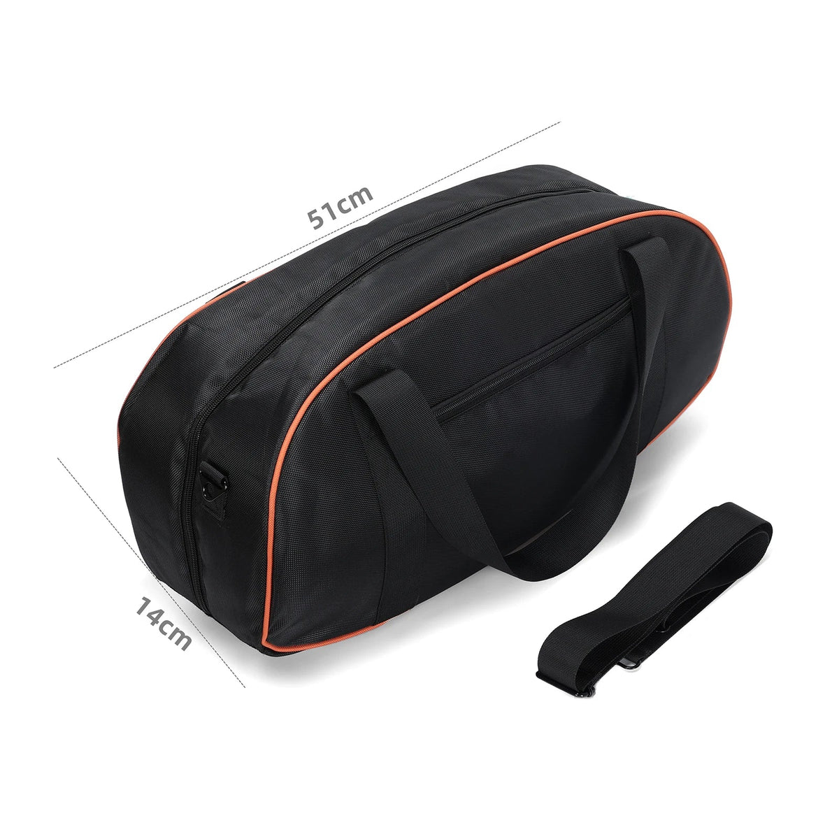 Transparent Carry Bag for JBL Boombox 4 | Sound-Permeable TPU Speaker Carry Bag Qme Style B