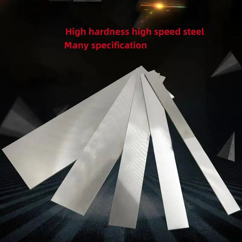HSS 4241 Steel Knife Blank 8mm×300mm HRC62 Carving Blade Knife Blank Steel Qst