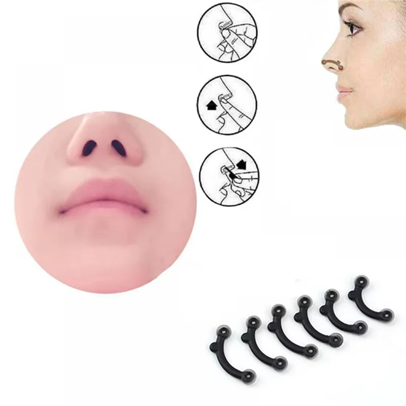 Adjustable Silicone Nose Shaper Clip – Bridge Lifter & Contour Nose Shaper Clip Qst