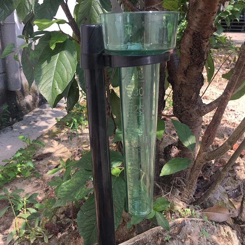 Portable Polystyrene Rain Gauge – Garden Rainfall Meter Rain Gauge Qme