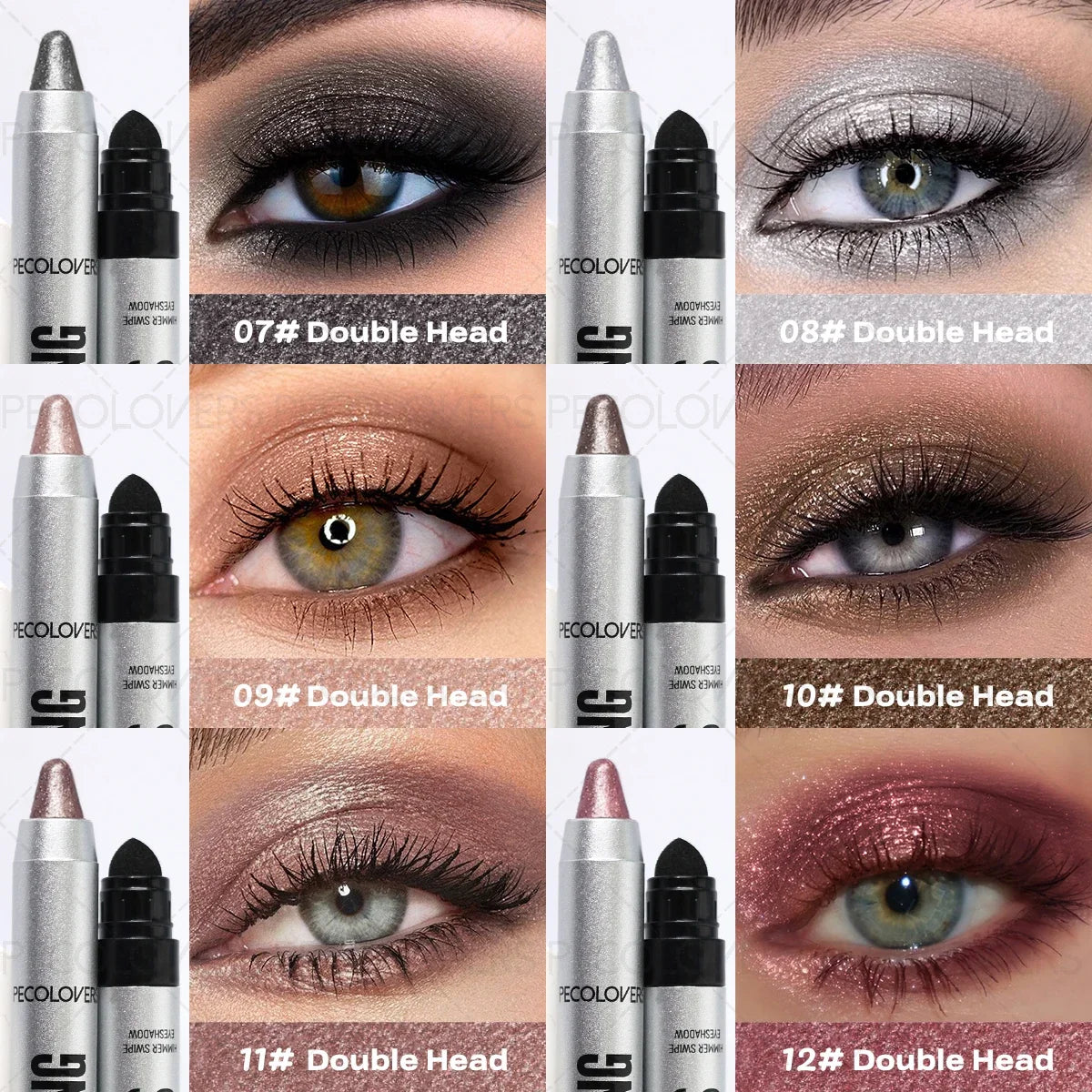 Highlight Eyeshadow Stick – Waterproof Eye Pen | 6 Shades Eyeshadow Stick Qme