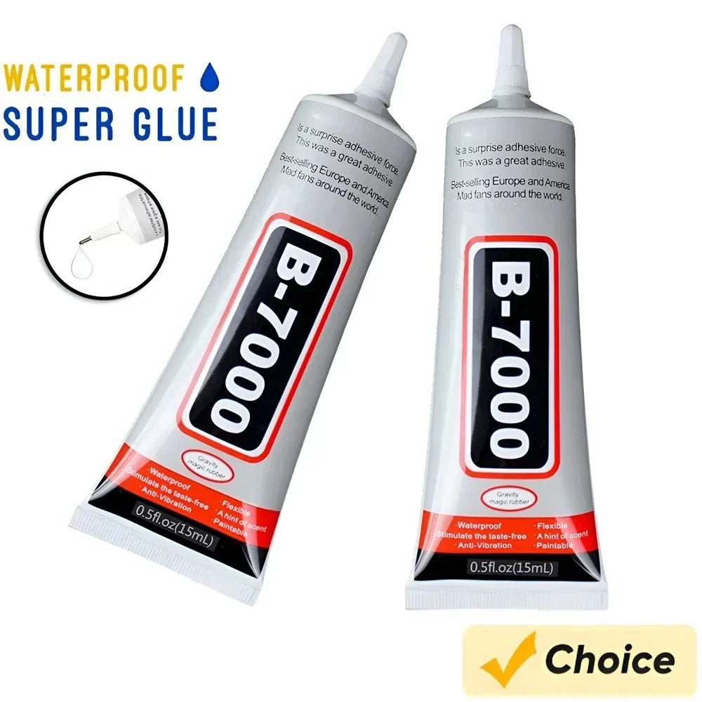 B7000 Clear Precision Tip Craft Glue – Rhinestone Nail Fabric Craft Adhesive Glue Qme