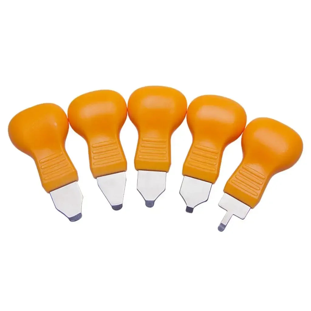 Watch Case Opener & Repair Tool Set – 5-Type Stainless Steel Watch Repair Tool Qme Orange