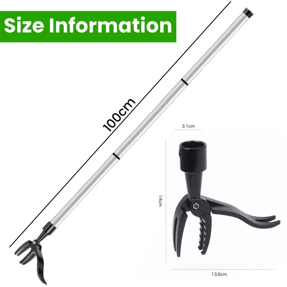 Stand Up Weed Puller with Foot Pedal | Manual Garden Tool Stand-Up Weed Puller Qme
