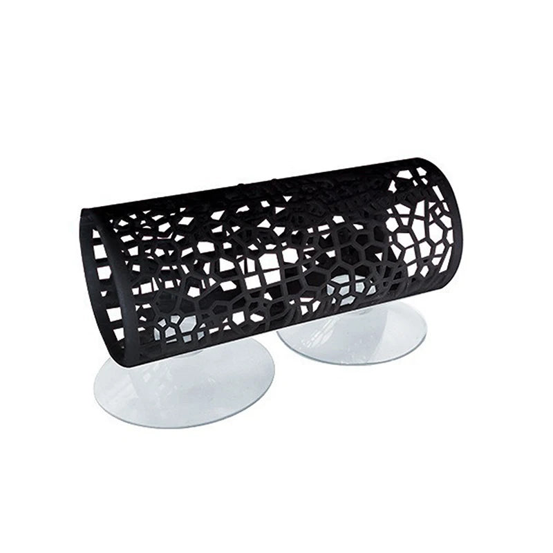 Shrimp Hiding Tube & Betta Rest Tunnel Fish Tank Decoration Aquarium Decoration Qst Black