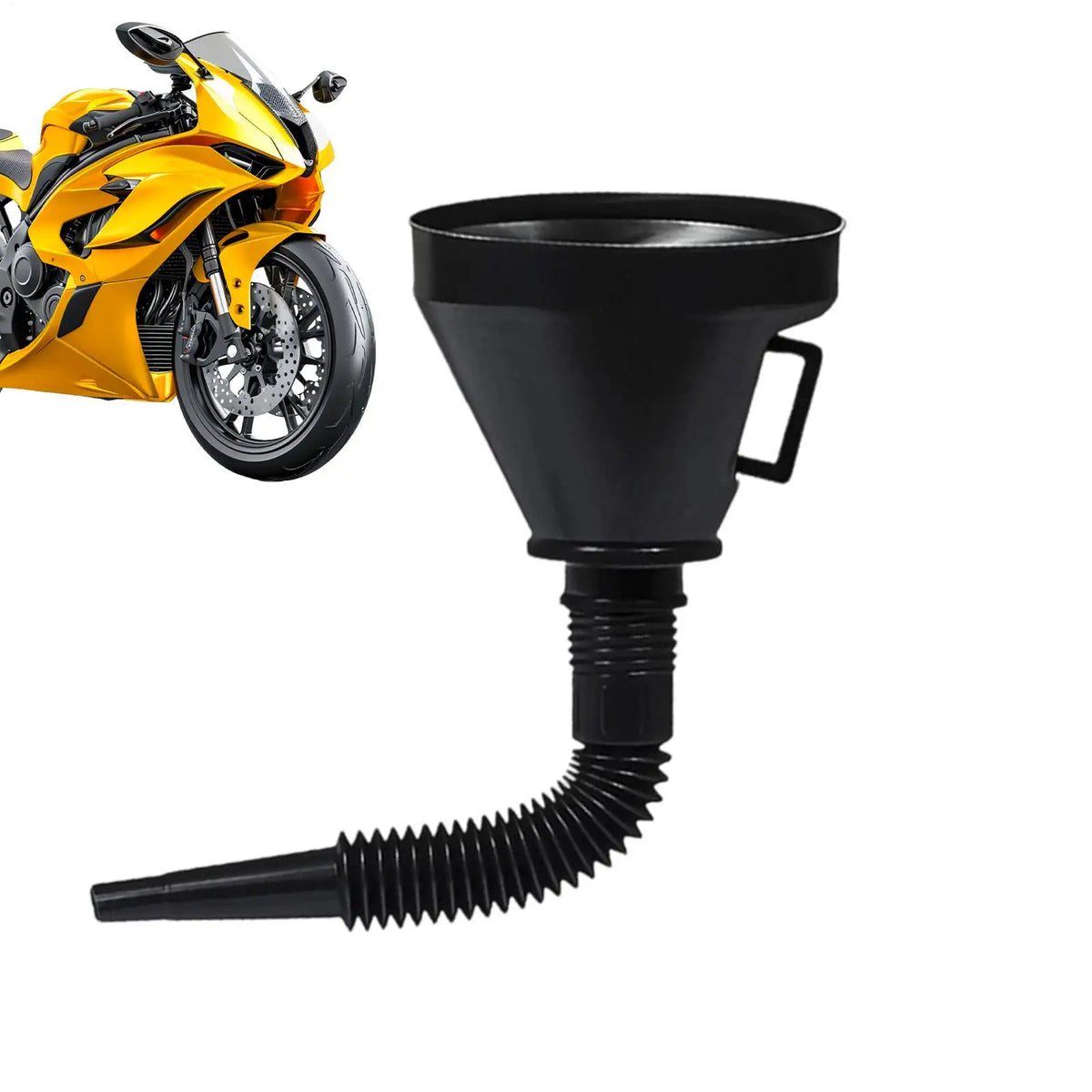Spill-Proof Oil Funnel Wide Mouth for Car Truck RV Motorcycle Automotive Oil Funnel Qst