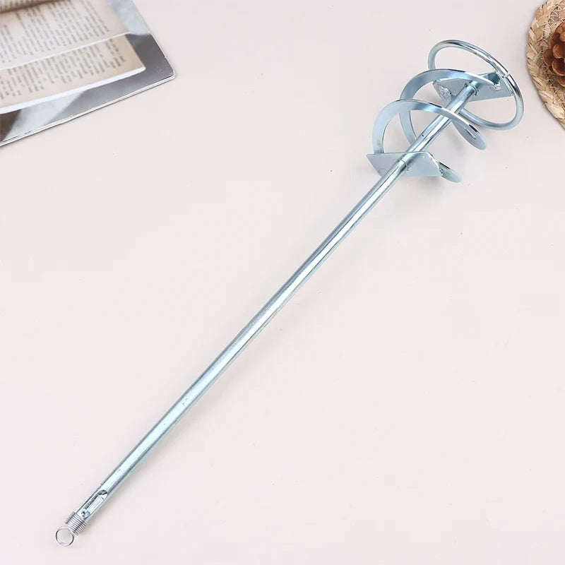 Spiral Mixing Paddle Rod – Paint, Cement & Mud Mixer Drill Bit Drill Mixer Attachment Qme