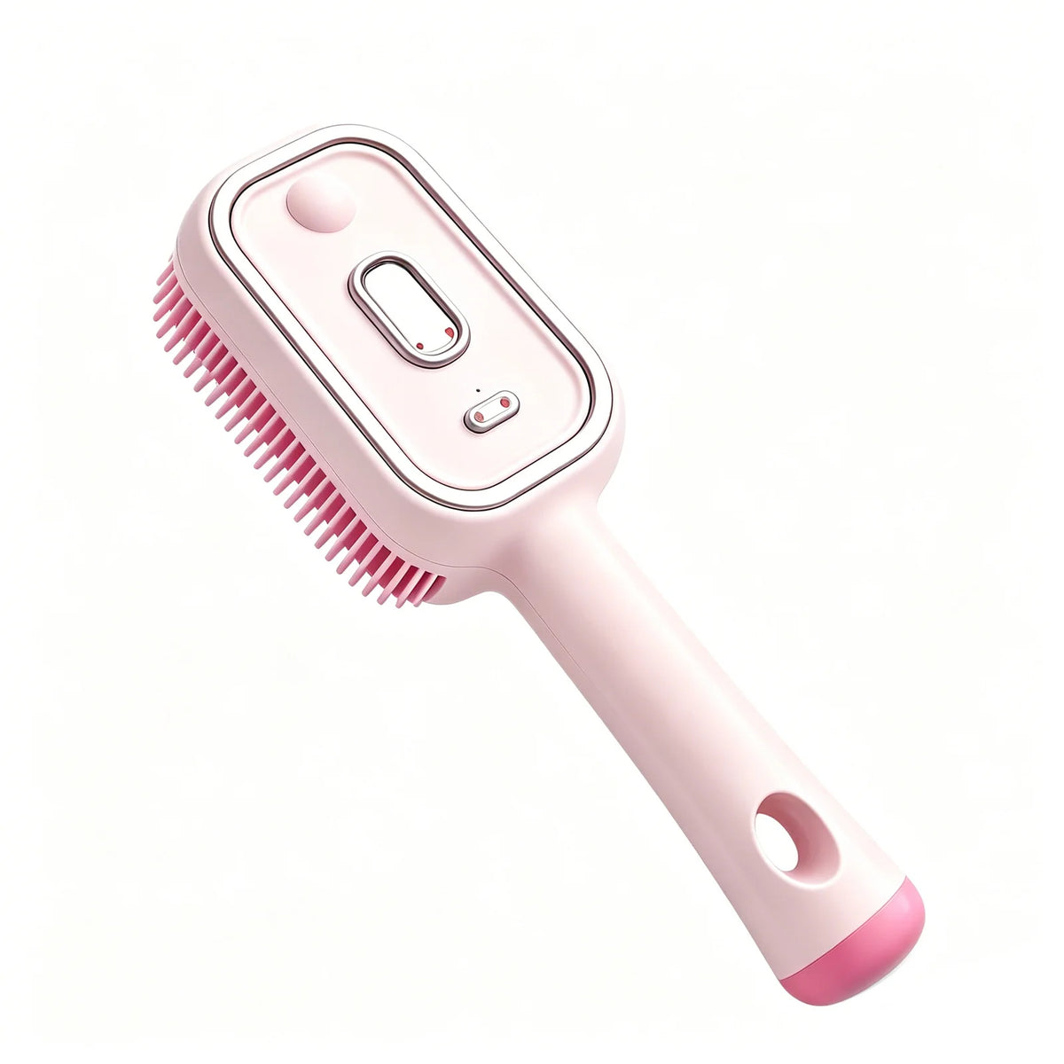 Xorita 3-in-1 Electric Mist Spray Scalp Massage Steam Hair Brush Electric Hair Brush Qst Square Pink USB Type-C