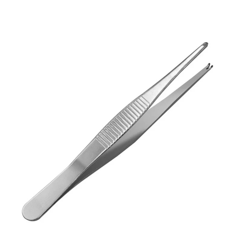 Professional Straight Stainless Steel Tweezers & Thumb Forceps Precision Tweezers Qme
