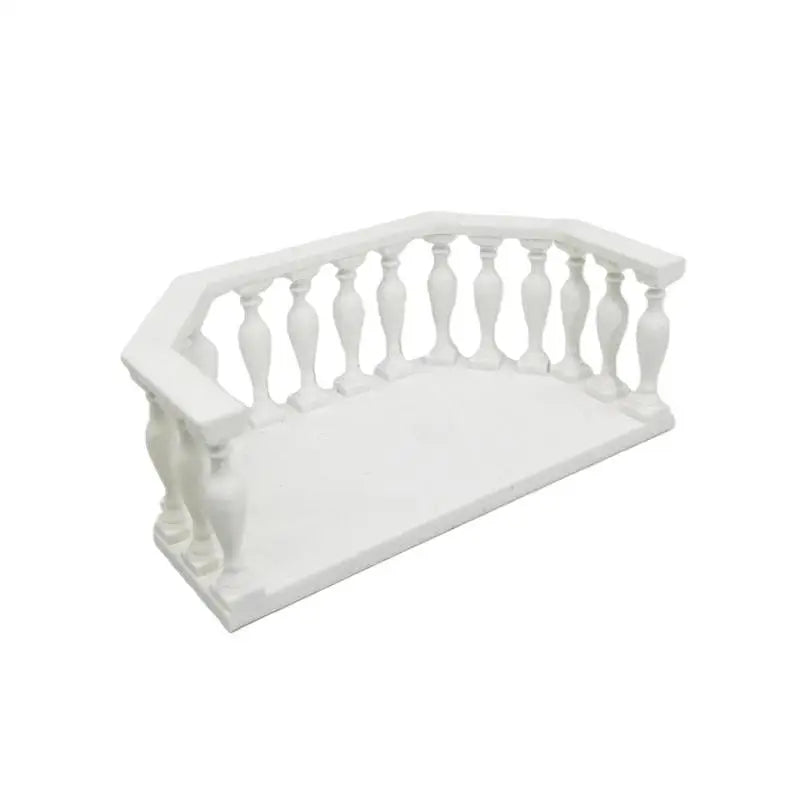 Miniature Dollhouse Balcony Railing – European DIY Accessory Dollhouse Accessory Qme