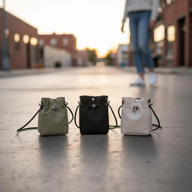 Korean Fashion Nylon Crossbody Sling Bag – Lightweight, 6 Colors Crossbody Sling Bag Qme