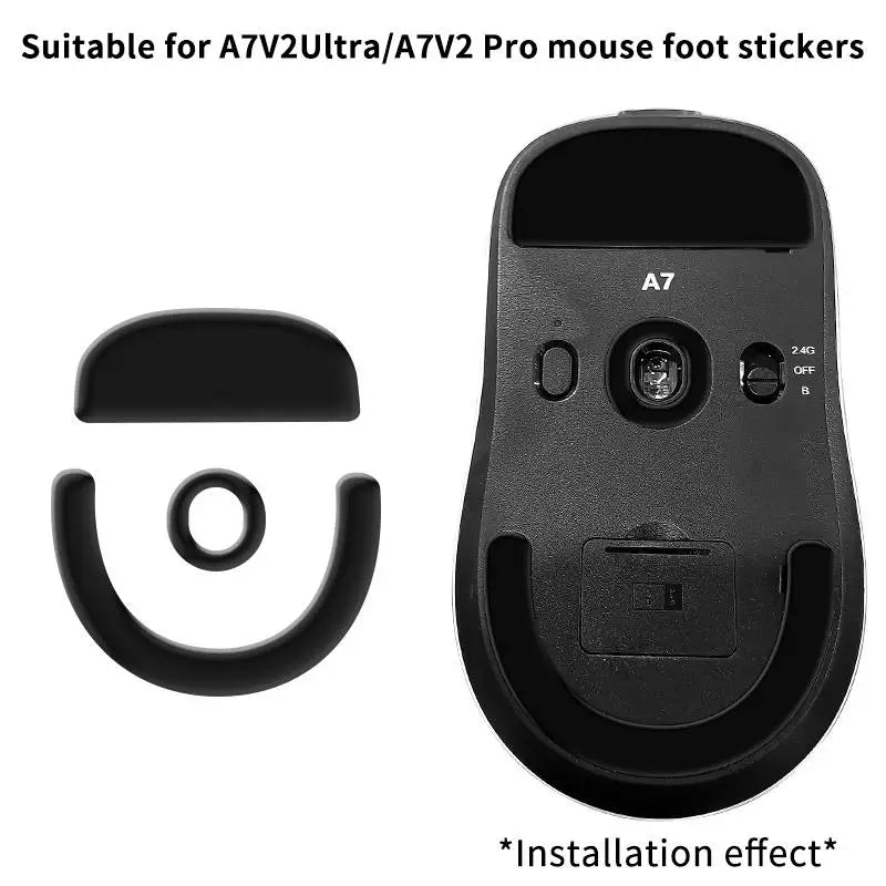 Mouse Skate Feet Pads for Mchose A7V2 Ultra & Pro Mouse Skate Pads Qme Default Title