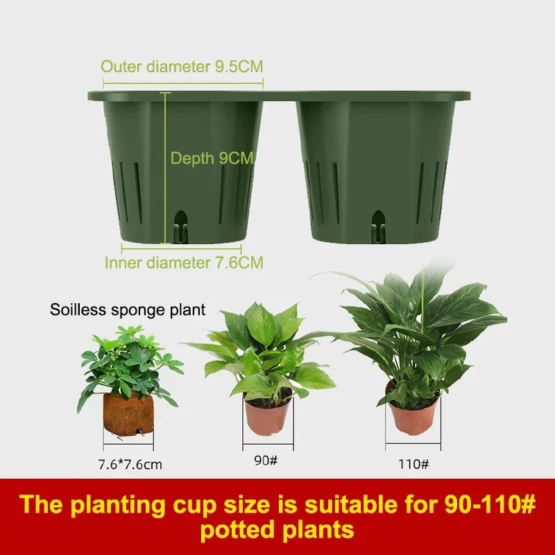 Hanging Vertical Garden Planter | Outdoor Succulent Pot Hanging Wall Planter Qme