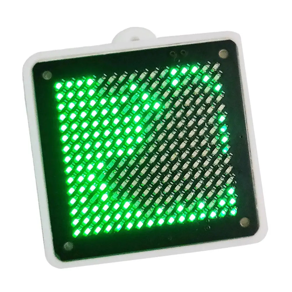 LED Fluid Simulation Water Flow Esports Desk Ornament LED Desk Ornament Qme White