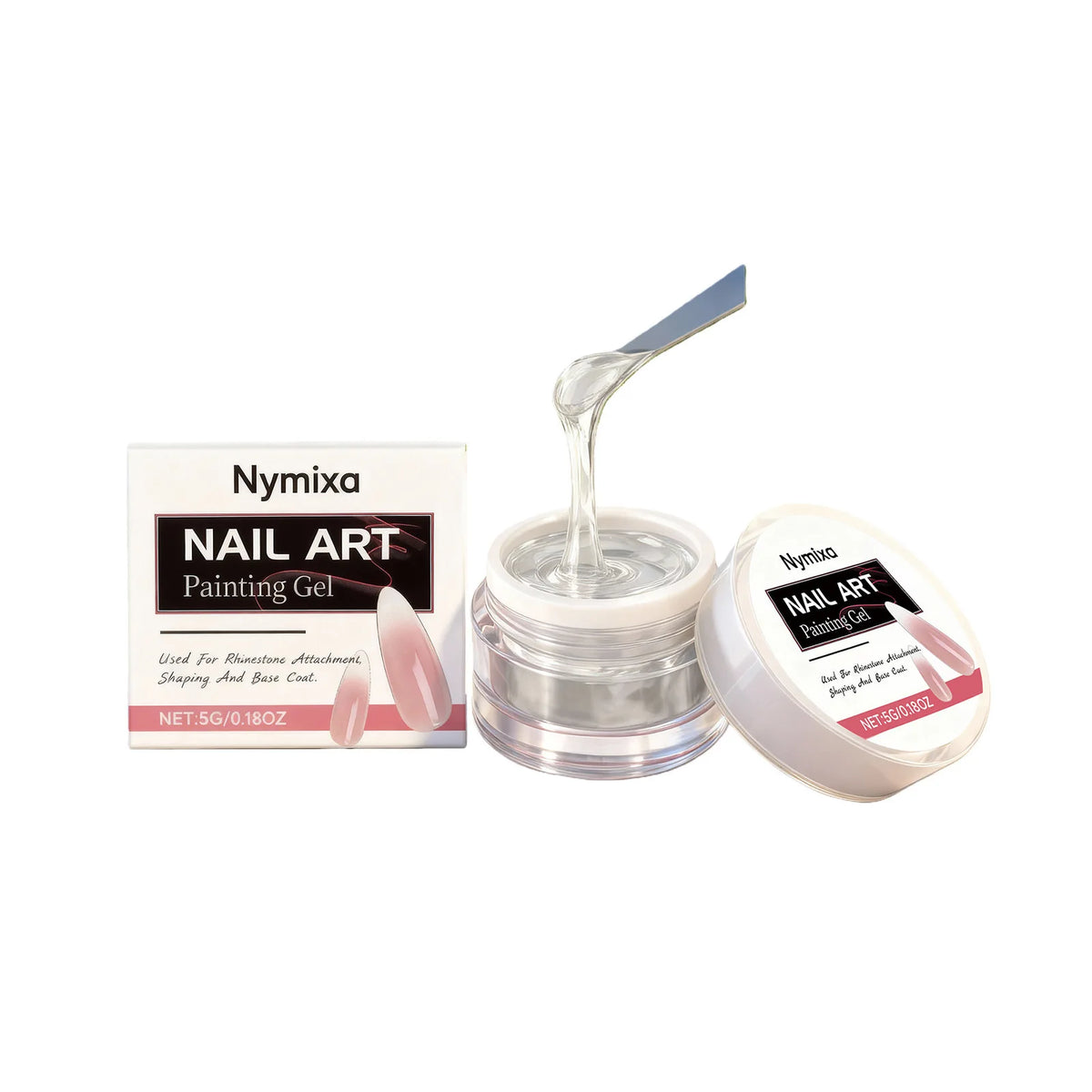 Clear Jelly Nail Glue – Quick-Dry Invisible Builder Gel Nail Builder Gel Qst 5g