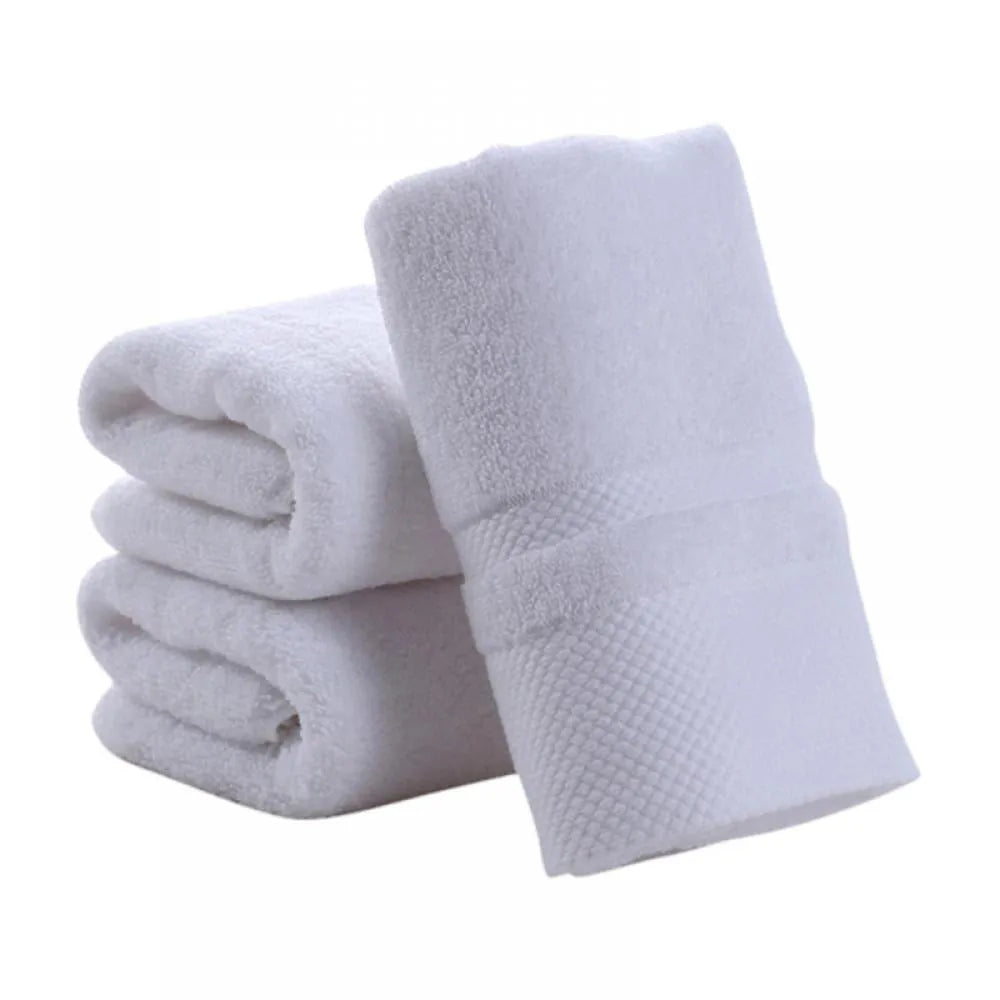 Soft Absorbent Cotton Hand Towels – Bathroom, Gym & Spa Cotton Hand Towel Qme White One Size