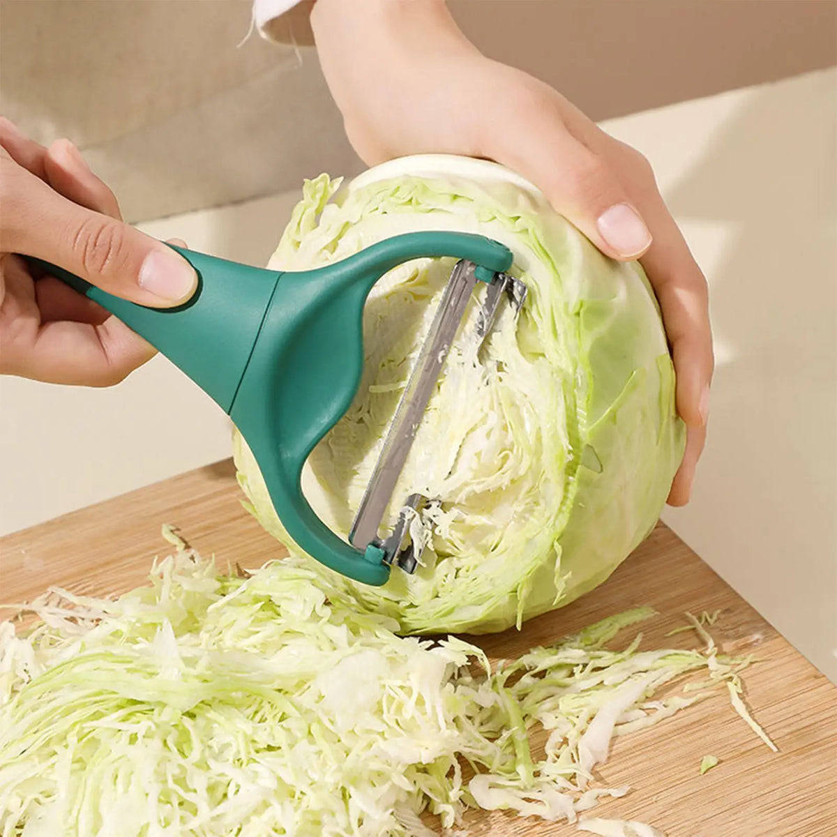Handheld Cabbage Grater & Multi-Function Kitchen Peeler Vegetable Grater Peeler Qme