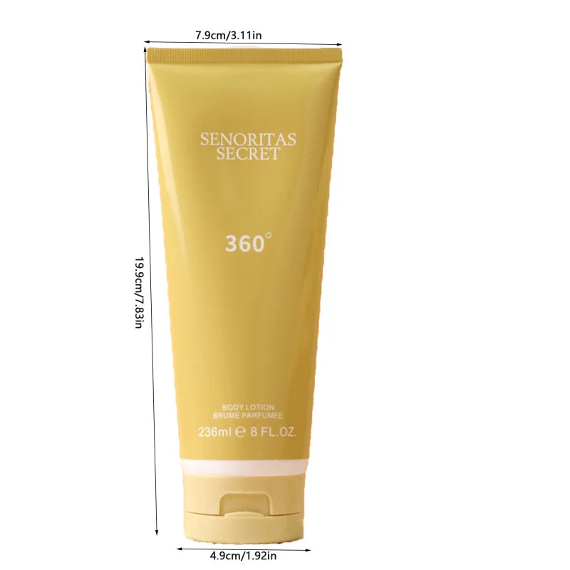 ROUSHUN 236ml Perfume Body Lotion – Moisturizing & Fragrant Perfume Body Lotion Qst
