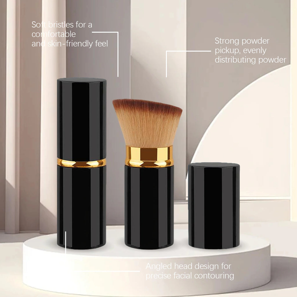 Large Angled Makeup Brush – Dense Soft Bristles, Foundation & Blush Makeup Brush Qst