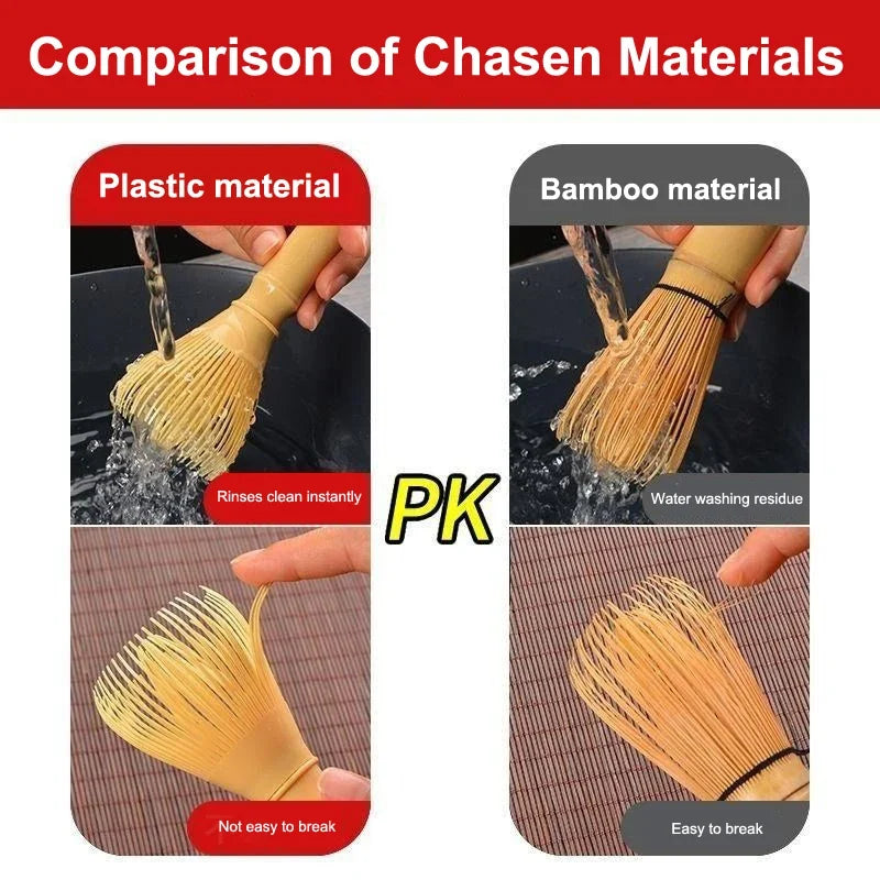 Reusable Resin Matcha Chasen Whisk – Dishwasher Safe Matcha Chasen Whisk Qme