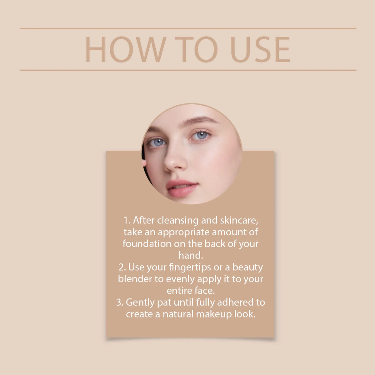 30g Color-Changing Foundation – Moisturizing Glowing Finish Face Foundation Qst