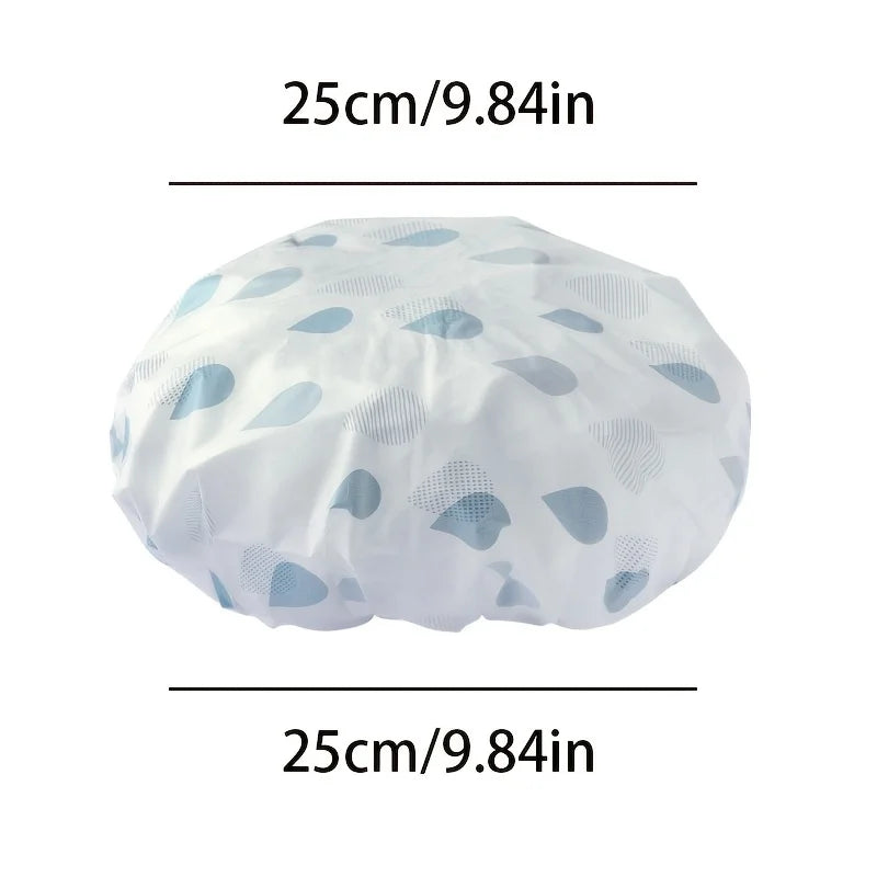 Waterproof Shower Cap for Hair Protection | Qme Shower Cap Qme
