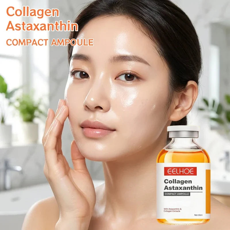 Collagen & Astaxanthin Moisturizing Essence Water | Oil Control Moisturizing Essence Toner Qme